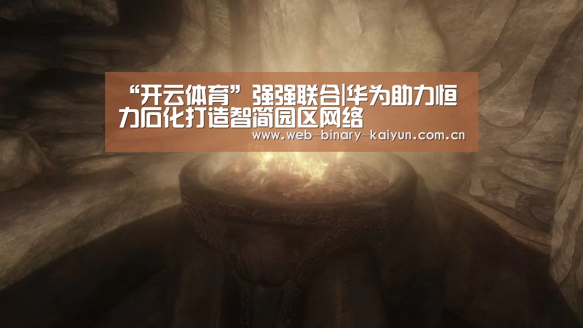 “开云体育”强强联合|华为助力恒力石化打造智简园区网络
